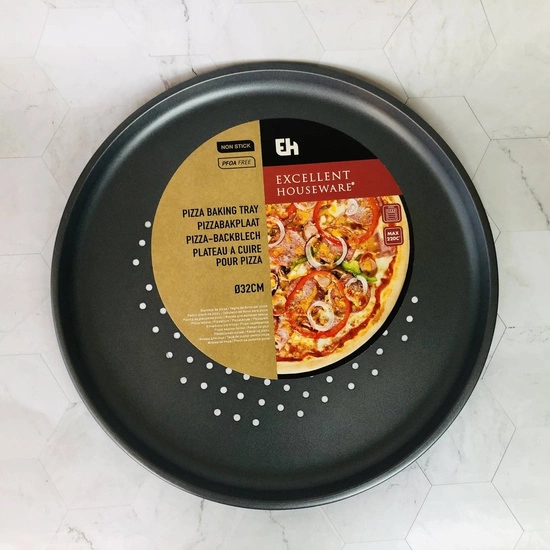 Blacha do pieczenia pizzy, dziurkowana forma na pizzę 32 cm