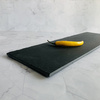 Deska kamienna do serwowania potraw, łupek kamienny prezentacyjny, taca, grafitowa 50x15 cm.